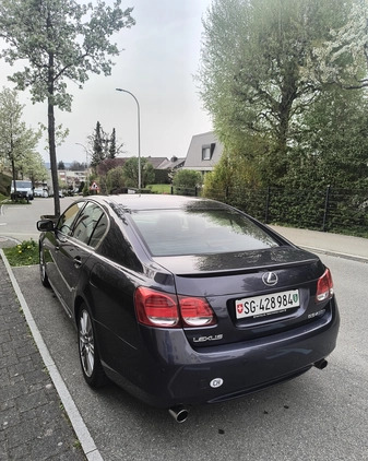 Lexus GS cena 38000 przebieg: 265000, rok produkcji 2007 z Sztum małe 211